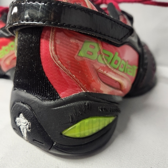 Babolat Women's Propulse Lady 3 Tennis Shoes Black/Pink size 8. 5 - Picture 8 of 9